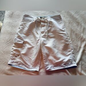 Wearfirst Cargo Shorts Mens 30 White Board Shorts Transcoast USA